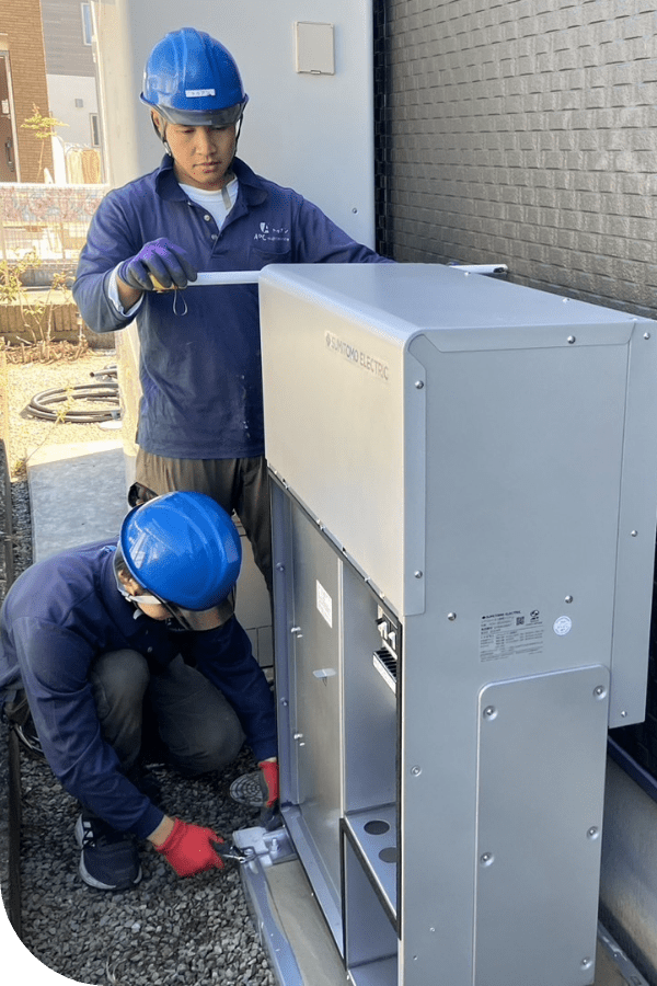 サービス住宅用設備工事画像